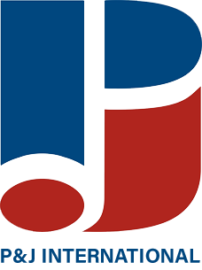 P and J International Logo